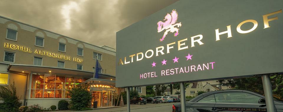Akzent Hotel Restaurant Altdorfer Hof Вайнгартен Екстериор снимка